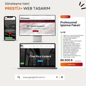 Prestij+ Web Tasarım